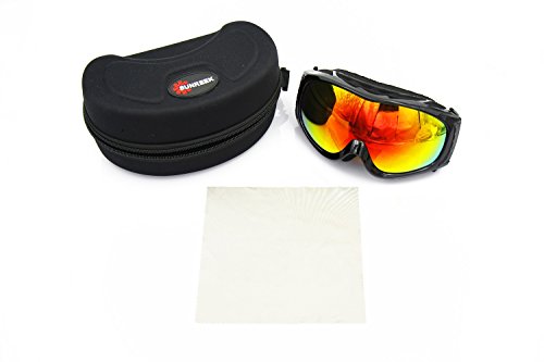 SUNREEK™Black Ski Goggle Hard Protective Carrying Case Sunglasses Case Protection Cover - Thumbnail 3