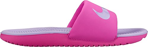 Nike Kawa Big Kids' Slides Fire Pink/Hydrangeas 819353-601 (11 M US)