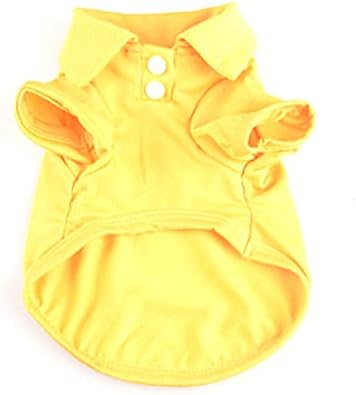 Comomingo Fashionable Lovely Spring and Summer Clothes Teddy Dog POLP Shirt Pet Supplies For Dogs Cats