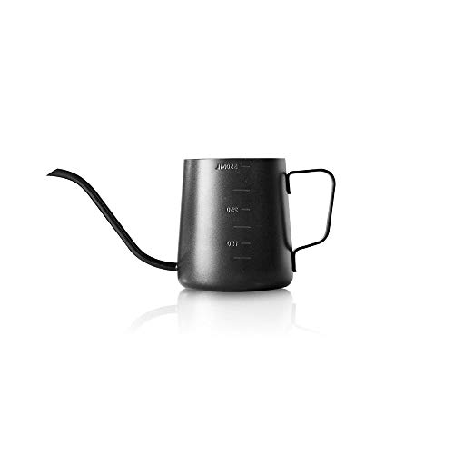 Stainless Steel Drip Coffee Pot Hand-washing Pot Fine Mouth Pot Long Mouth Pot 350ml (Size : A)