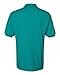 Jerzees mens 5.6 oz. 50/50 Jersey Polo with SpotShield(437)-JADE-M