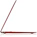 Kuzy 12 inch Case for Model A1534 2017-2015 with Retina Display Hardshell Matte, Red