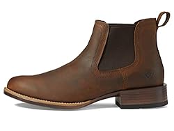 Ariat Mens Booker Ultra Round Toe Western Boot