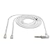 MOKOSE Replacement Upgrade Aux balanced Cable Silver Plated Audio Wire For Sennheiser IE8 IE80 IE8i Earphone Headset