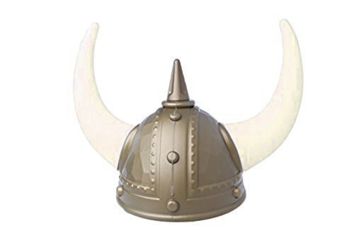 Viking Helmet - Classic Horn Spike Viking Hat - Colors May Vary