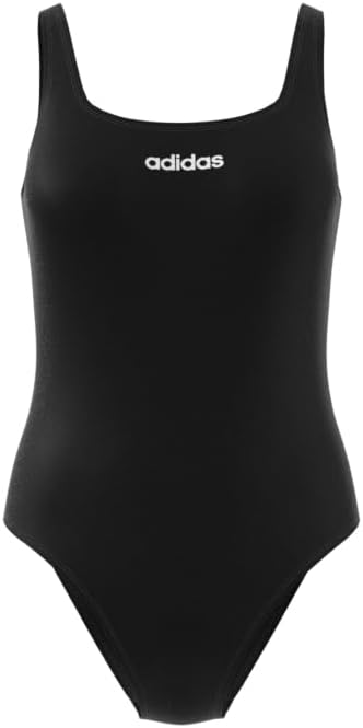 Femme U-Back Swimsuit Swimwear, Black/White, 40 — photo 8 sur 8