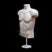 The Competitive Store Torso Male with Metal Base Body Mannequin Form 19