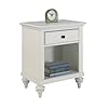 Bermuda White Night Stand by Home Styles