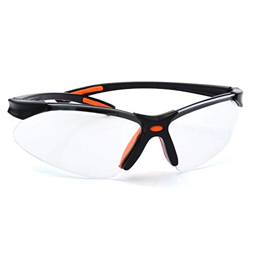 Safety Glasses, Virtua CCS Protective Eyewear 11874, Removable Foam Gasket, Anti-Fog, Indoor/Outdoor Mirror Lenses, Corded Ear Plug Control System