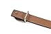 POKTOK Womens G-Style Genuine Leather Belt Vintage Thin Dress Belts For Girl Fashion Belt For Jeans With Letter Buckle