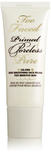 Too Faced Prime and Poreless Pure Oil-Free Skin Smoothing Face Primer For Sensitive Skin, 1 Fluid Ounce