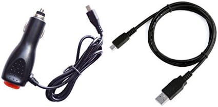 Vehicle Car Power Charger/Adapter + USB Lead Cord Cable for Barnes&Noble eReader Nook BNRV100