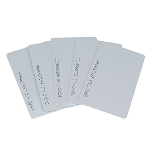 OBO HANDS Proximity 125KHz EM4100 RFID Proximity Smart Entry Access Employee ID Entry Card Thickness 0.8mm (50)