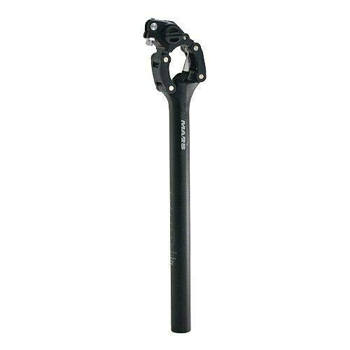 Tmars SD-475 Suspension Seat Post, 27.2x400mm, Black, Alloy 6061 3D Forged Tube, Parallelogram System