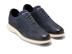Cole Haan Men's 2.Zerogrand LSR Wing Oxford, Navy