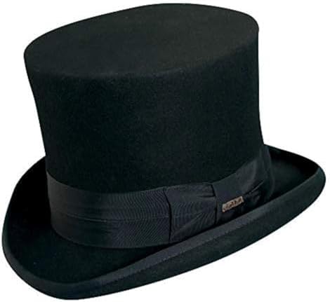 NWT Hats in the Belfry Belfry Bartolo Black Merino Wool Felt Fedora Hat Size XL Hats in the Belfry John Bull Theater-Quality Mens100% Wool  main image 4