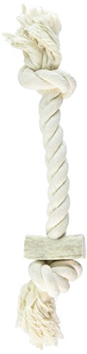 Scott Pet Ab02W 1 Piece Rope Toy With Antler, Medium/3/4