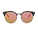 Mio Eyewear [Clubmaster - Red Mirrored] Fashion Sunglasses for Woman and Men (100% UV Protection)