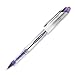 uniball Vision Elite Roller Ball Pen, Stick, Bold 0.8 Mm, Purple Ink, White/purple Barrel