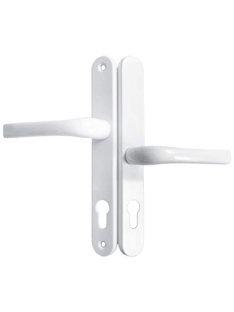 Mila Door Handle 211mm Screw Fix 92 and 62mm PZ Offset Twin Spindle
