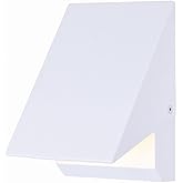 ET2 Alumilux Tilt-8W 1 LED Outdoor Wall Mount in Modern Style-5 Inches Wide by 7 inches high-White Finish