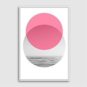 Framed Canvas Home Artwork Decoration Abstract Canvas Wall Art for Living Room, Bedroom - 16x24 inches