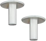 1STec 2 Black 2 White RG6 Coaxial Cable Entry Protecting Bushes 4 Pack view 3