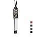 Magnetic Anti-Loss Necklace, Summerplus Torque Compatible with JUUL Vape, Fashion Paracord Pendant Lanyard-Device Not Included (Carbon Fiber Grey)