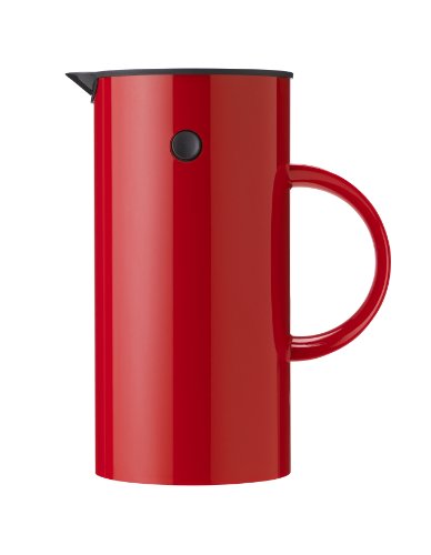 Stelton EM Press Coffee Maker, 8 cups, red