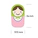 ensunpal store Cute Fun Matryoshka Doll Sticker Post It Bookmark Marker Memo Flags