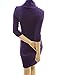 YesFashion Women's Shawl Collar Slim Dress