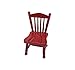 Cinhent Miniature Chair, Vintage Dollhouse Furniture Wood Rocking Chairs for Dollhouses, Craft Displays, and Mini Fairy Scenes, Kids Pretend Play Toys Dollhouse Decoration