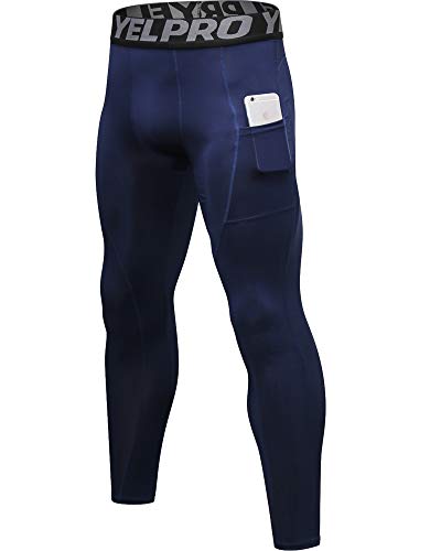 MACHLAB Men's Moisture Wicking Compression Pants