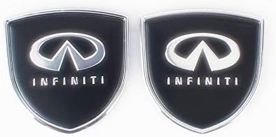 Ycsm 2 Pcs Metal Decorative Logo Shield Refit Logo Shield Car Logo Shield Badge Sticker