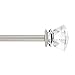Diamond in Silver, Curtain Rod by Sheffield Home, 36 to 66-Inch