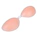 HDE Strapless Self Adhesive Bra Silicone Invisible Backless Stick-On Push-up Bra