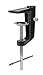 Metal Adjustable Arm Clamp - Black