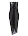 Sanchy Women's Plus Size Bathing Suit Cover up Beach Sarong Black One Size