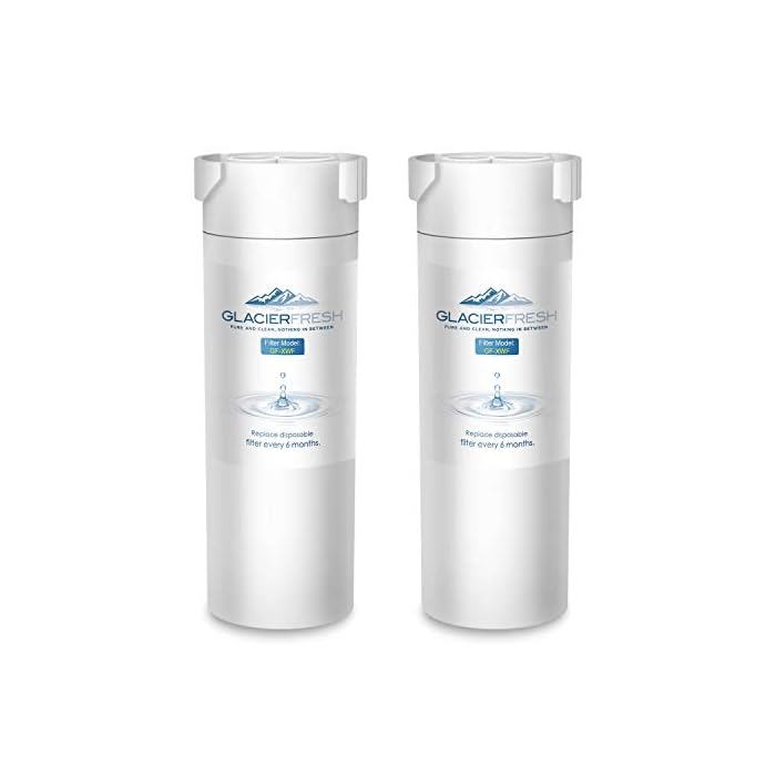 GLACIER FRESH XWF Replacement For GE XWF Refrigerator Water Filter 2Pack