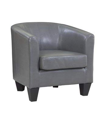 Amazon Com Faux Leather Accent Chair With Removable