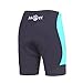 Beroy Womens Bike Shorts with 3D Gel Padded,CYCLING WOMEN'S SHORTS with MeshX-LargeDark Blue