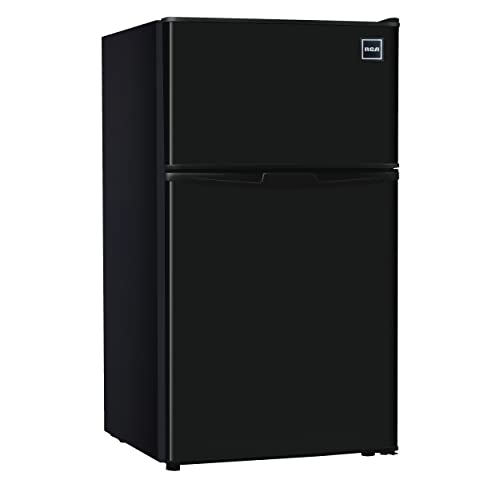 RCA - 2-Door - Compact Refrigerator/Freezer