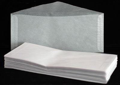 100 #11 Glassine Envelopes measuring 4 1/2" x 10 3/8
