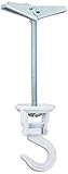 Panacea 86132 Swivel Ceiling Hook, White