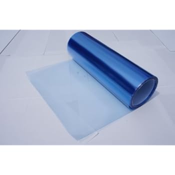Headlights, Tail Lights, Fog Lights Tint Vinyl Film, Self Adhesive (Small 12''X48'', Frozen Light Blue)