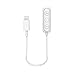 Maxboost HiFi Lightning Adapter [Apple MFI Certified] Lightning to 3.5mm Female Headphone/Earphone Aux Jack w/Music Controller [White] Make for iPhone 7, 7 Plus, 6s, 6 Plus, SE, iPad Pro, Air, Mini
