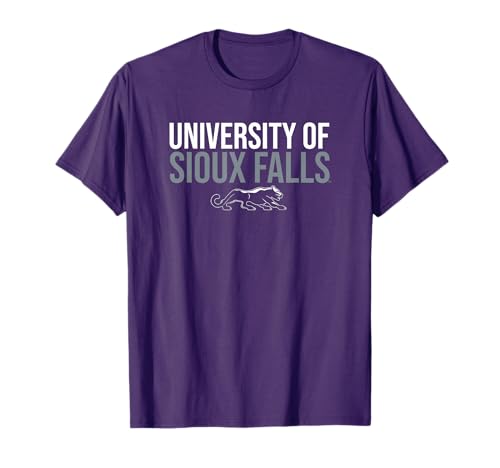 University of Sioux Falls Cougars Stacked T-Shirt