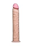 Doc Johnson The Realistic Cock UR3, White, 12 Inch
