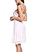 Zeagoo Women's Adjustable Spaghetti Strap Chiffon Ruffle Camisole Dress Extender