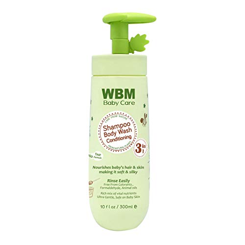 WBM Care Kids 3 in 1 Shampoo Conditioner And Body Wash Nourishes Baby